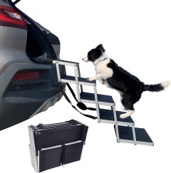 maxpama Folding Dog Car Steps