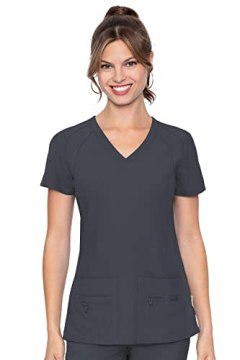 Med Couture Activate Women's V-Neck Racerback Scrub Top