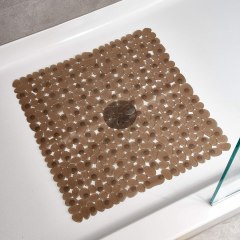 iDesign Pebblz Plastic Shower Mat