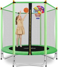 Lovely Snail 5FT Trampoline for Kids