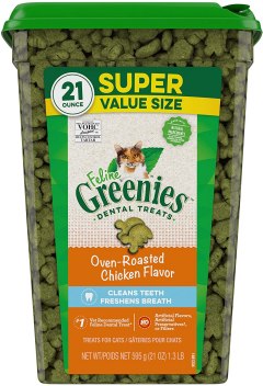 Greenies Natural Dental Care Cat Treats