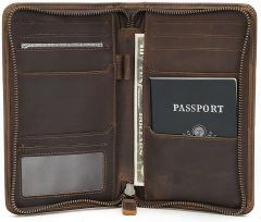 Polare Full Grain Leather Passport Holder
