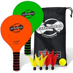 Funsparks Jazzminton Paddle Ball Game