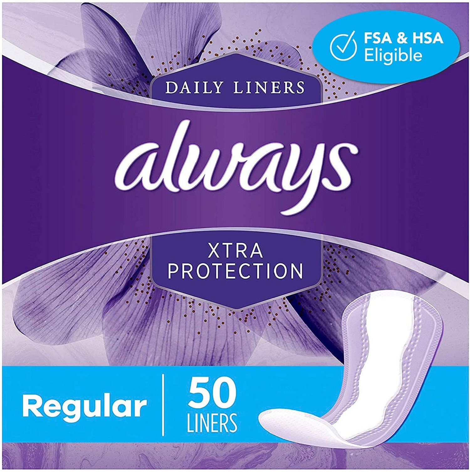 Always Extra Protection Regular Daily Liners