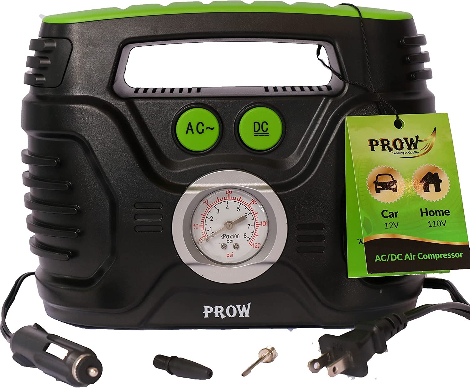 Prow Portable Air Compressor Tire Inflator