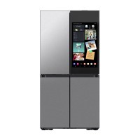 Samsung Bespoke Counter Depth 4-Door Flex™ Refrigerator (23 cu. ft.) with AI Family Hub+™ and AI Vision Inside™