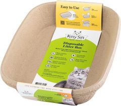 Kitty Sift Disposable Cat Litter Box,