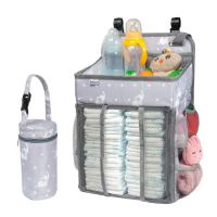 Selbor Nursery Organizer and Diaper Caddy