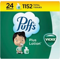 Puffs Plus Lotion with Vicks Facial Tissues