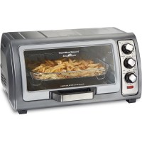 Hamilton Beach Easy Reach 6-Slice Toaster Oven with Roll-Top Door