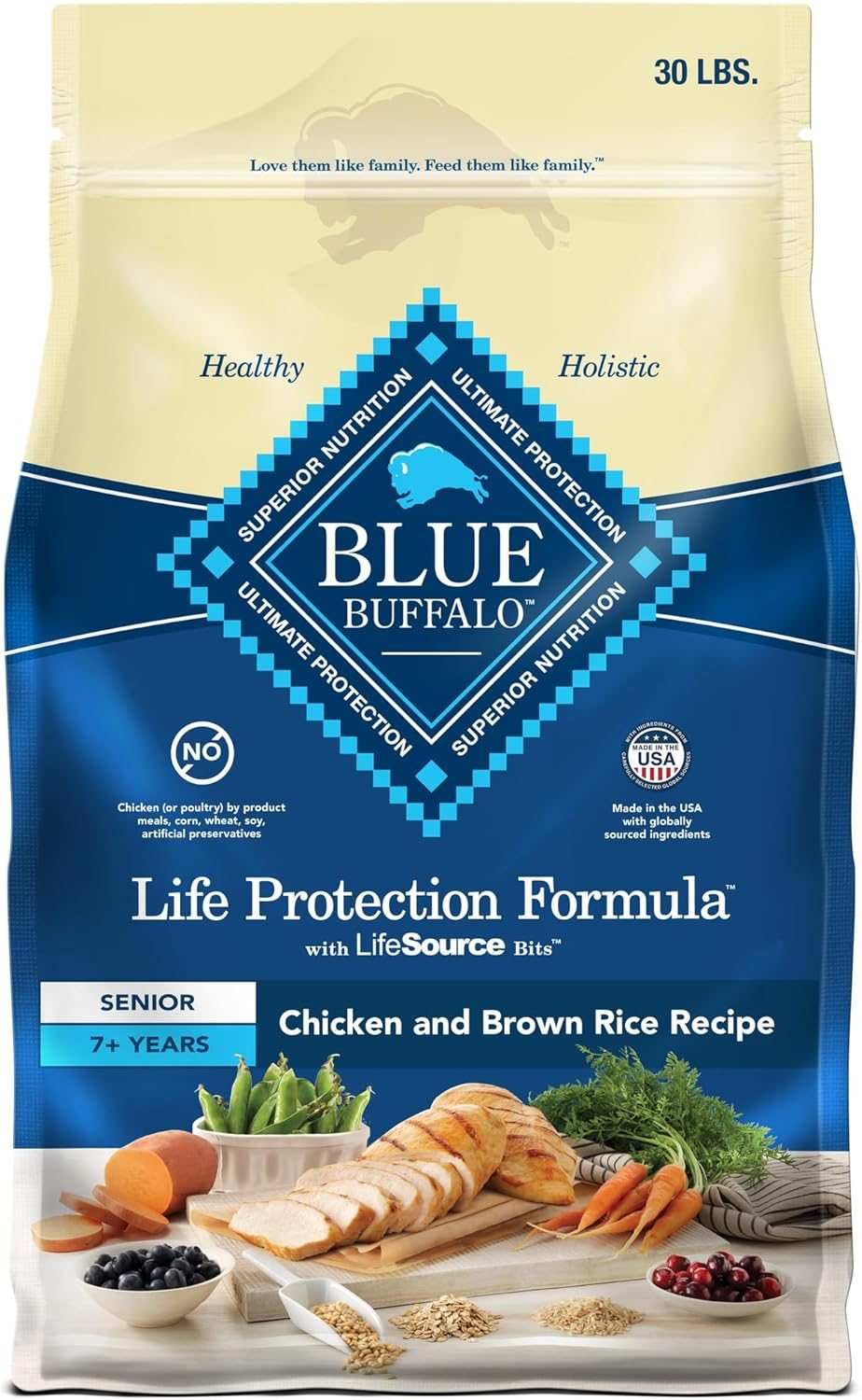Blue Buffalo Life Protection Formula Senior Dry Dog Food