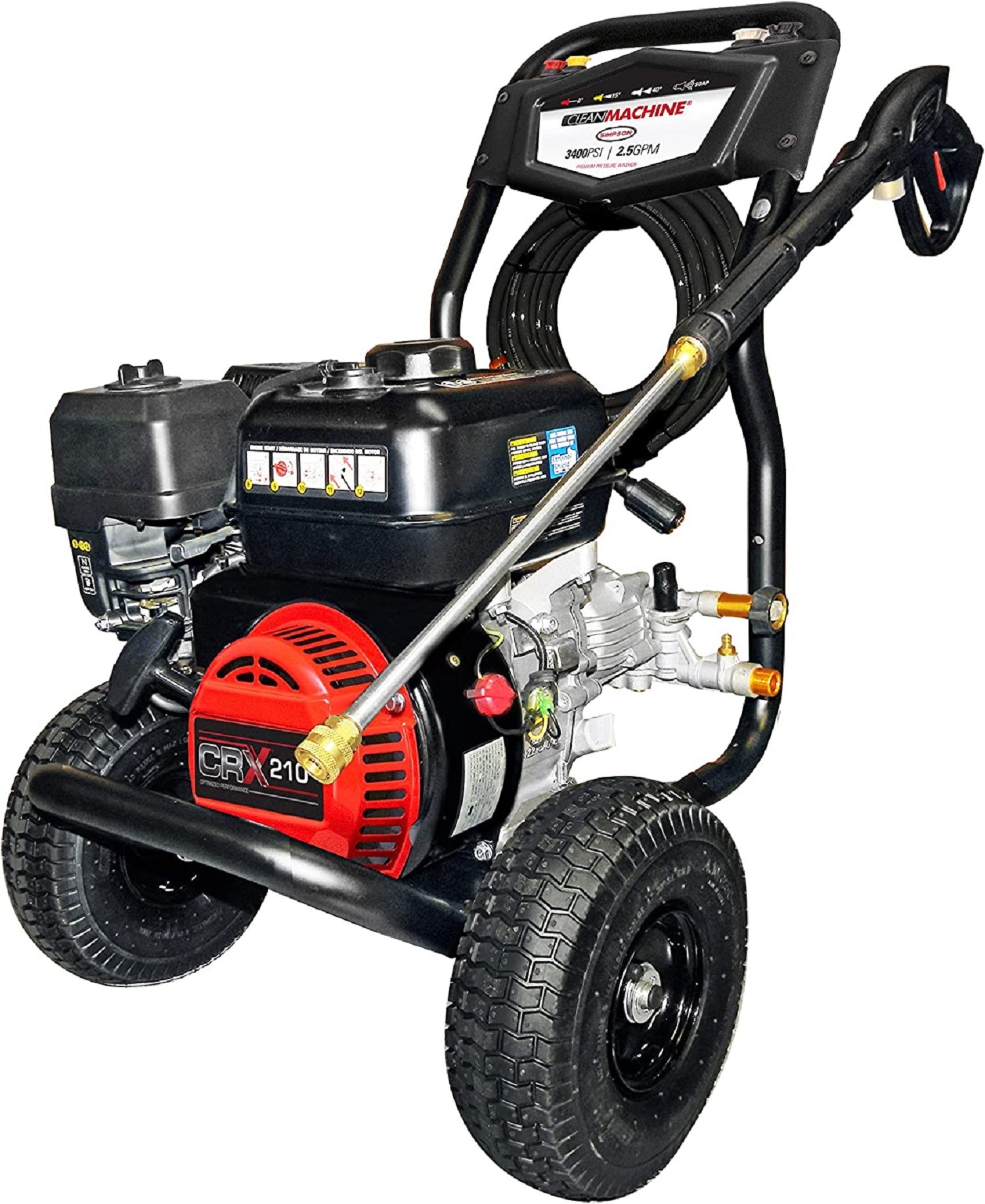 Simpson Cleaning CM61083 Clean Machine 3400 PSI Gas Pressure Washer