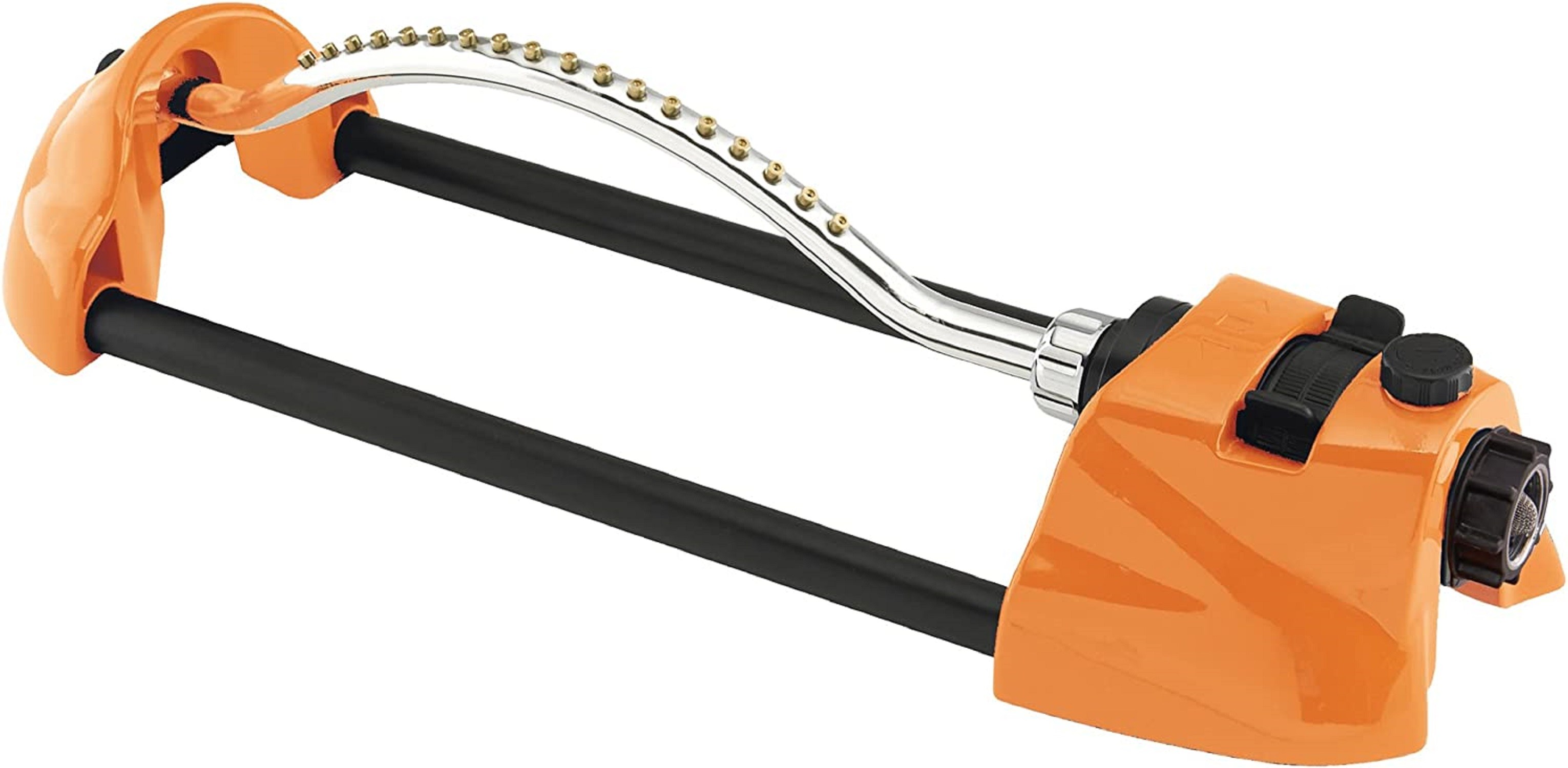 Dramm ColorStorm Premium Metal Oscillating Sprinkler with Brass Nozzle Jets