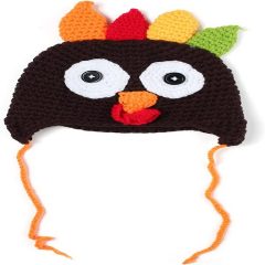 Ypser Baby Thanksgiving Turkey Knitted Cap