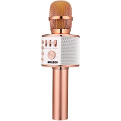 BONAOK Wireless Bluetooth Karaoke Microphone