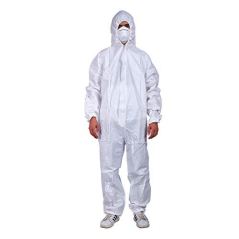 Cleaing Disposable Coveralls with Elastic Wrists and Hood