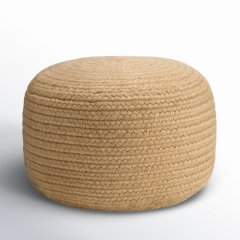 Joss & Main Dalenna Outdoor Ottoman with Sunbrella Cushion