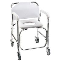 DMI Rolling Shower Transport Chair