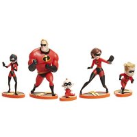 The Incredibles 2 5-Piece Family Figure Set