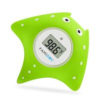 Famidoc Baby Bath Thermometer, Flower