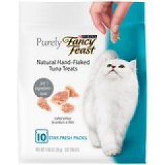 Purina Fancy Feast Natural Hand-Flaked Tuna Treats