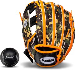 Franklin Sports RTP Teeball Performance Gloves & Ball Combo