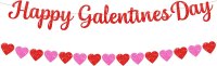 KatchOn Glitter Red Happy Galentine's Day Banner