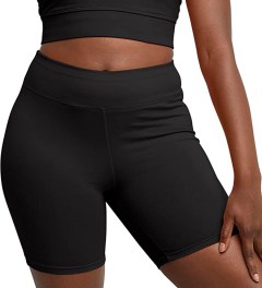 Hanes Stretch Jersey Bike Shorts