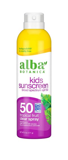 Alba Botanica Kids Sunscreen Spray SPF 50