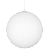 Kira Home Kira Home Ceres 8" Modern White Glass Globe Pendant Light