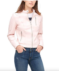 Levi's Women's Faux Leather Motocross Racer Jacket