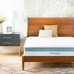 Linenspa Memory Foam and Innerspring Hybrid Mattress