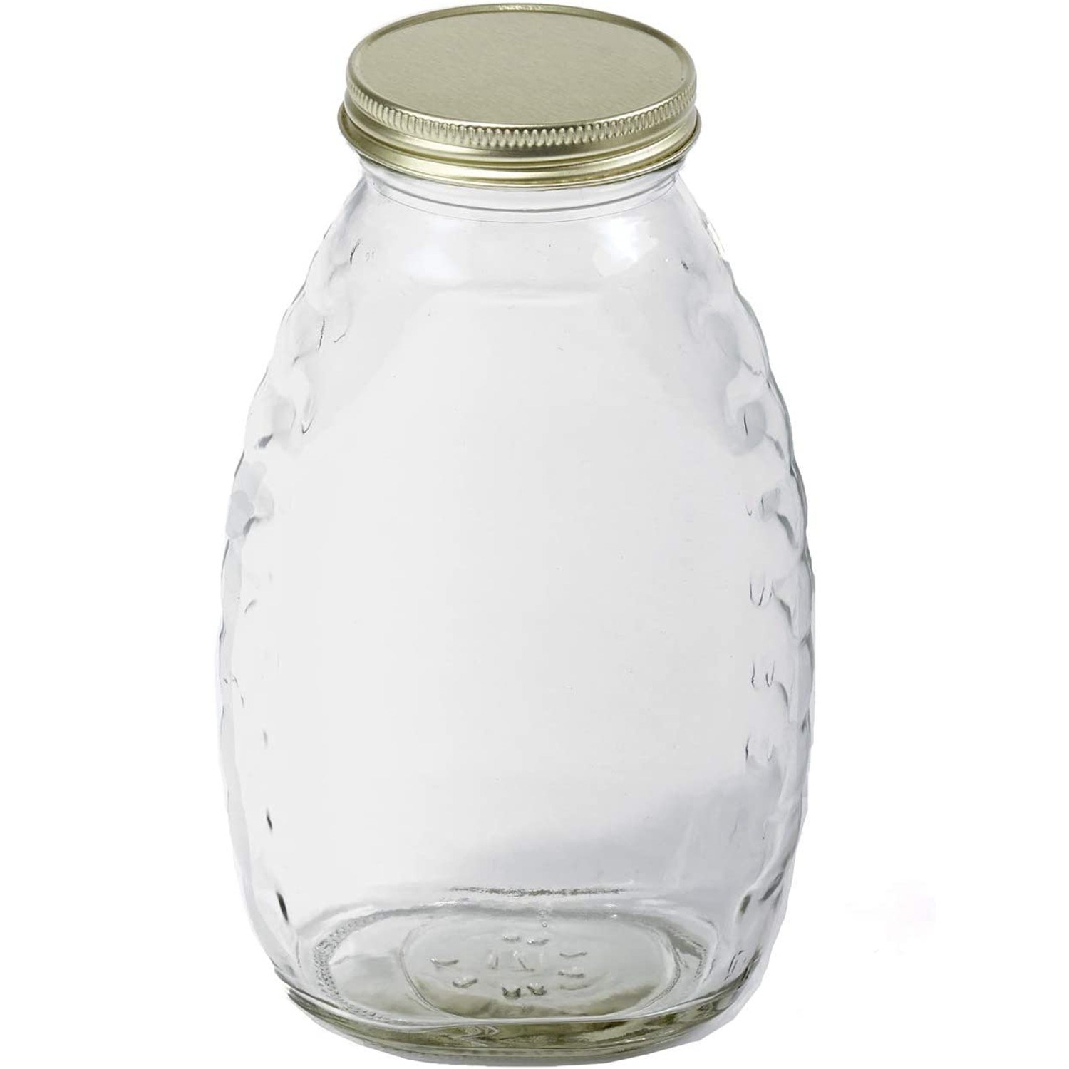 Little Giant Glass Honey Jar with Airtight Lid