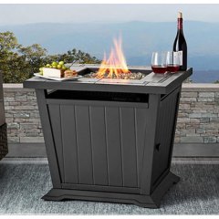 Member's Mark 30" Square Gas Fire Pit Table