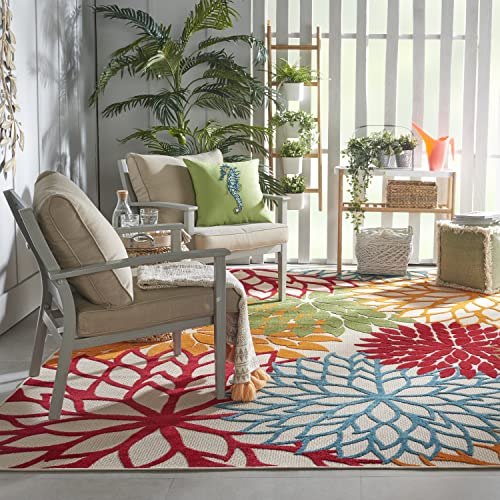 Nourison Aloha Floral Indoor-Outdoor Area Rug
