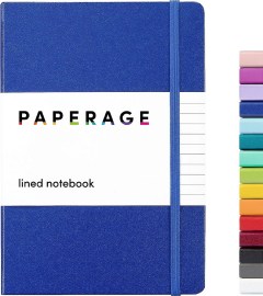 PAPERAGE Lined Journal Notebook