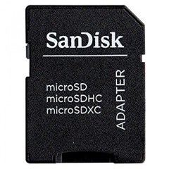 SanDisk MicroSD to SD Memory Card Adapter