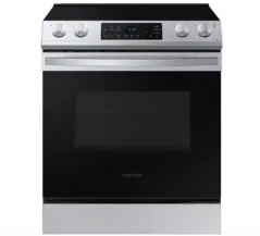 Samsung 6.3 cu ft. Smart Slide-in Electric Range in Stainless Steel