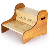 StrongTek Kids Wooden Step Stool
