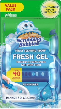 Scrubbing Bubbles Fresh Gel Toilet Cleaning Stamp