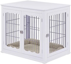 Unipaws Furniture-style Dog Crate End Table