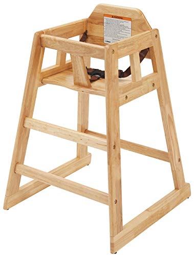Winco Unassembled Wooden High Chair