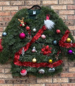 Tacky Ugly Sweaters Light-Up Christmas Tree Sweater