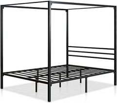 Zinus Patricia Metal Framed Canopy Bed